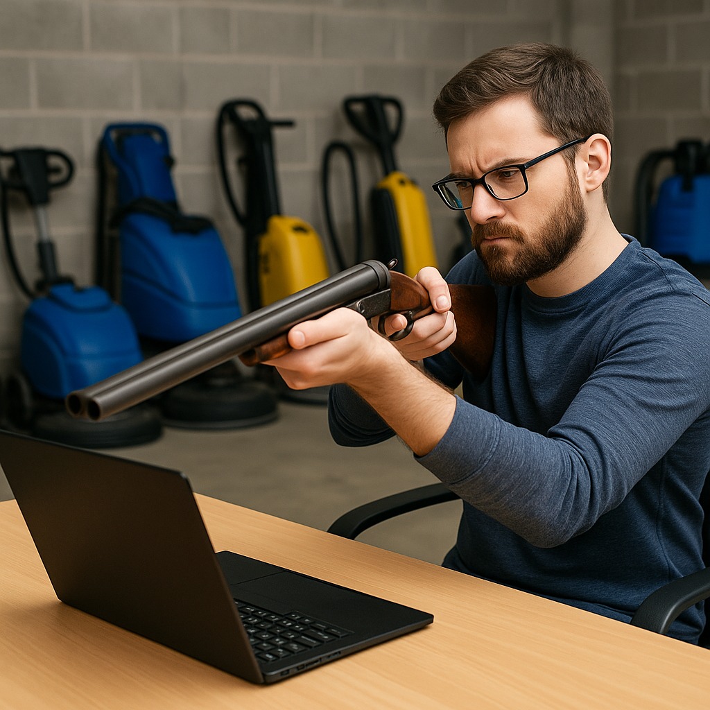 Frustration avec logiciel qui ne fonctionne pas - Entreprise de nettoyage