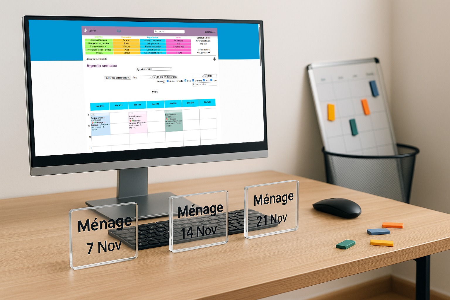 Intelligence artificielle pour entreprise de nettoyage - Logiciel IA Econeto